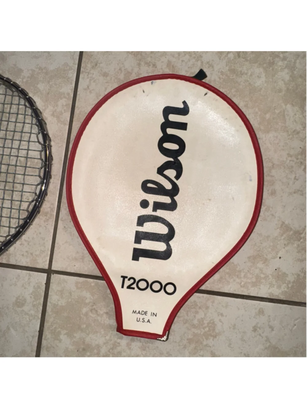 Wilson T2000 Vintage Tennis Racket One Size Silver Brown